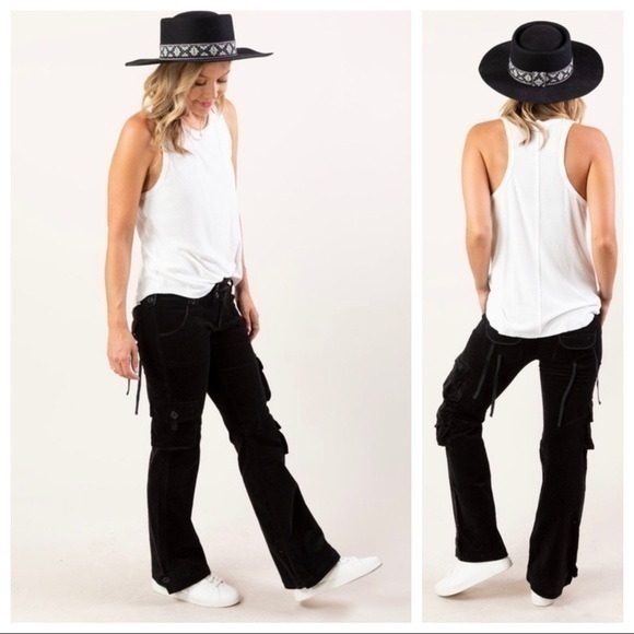 Don’t String Me On!-Boot Cut Corduroy Carg… - Picture 1 of 7